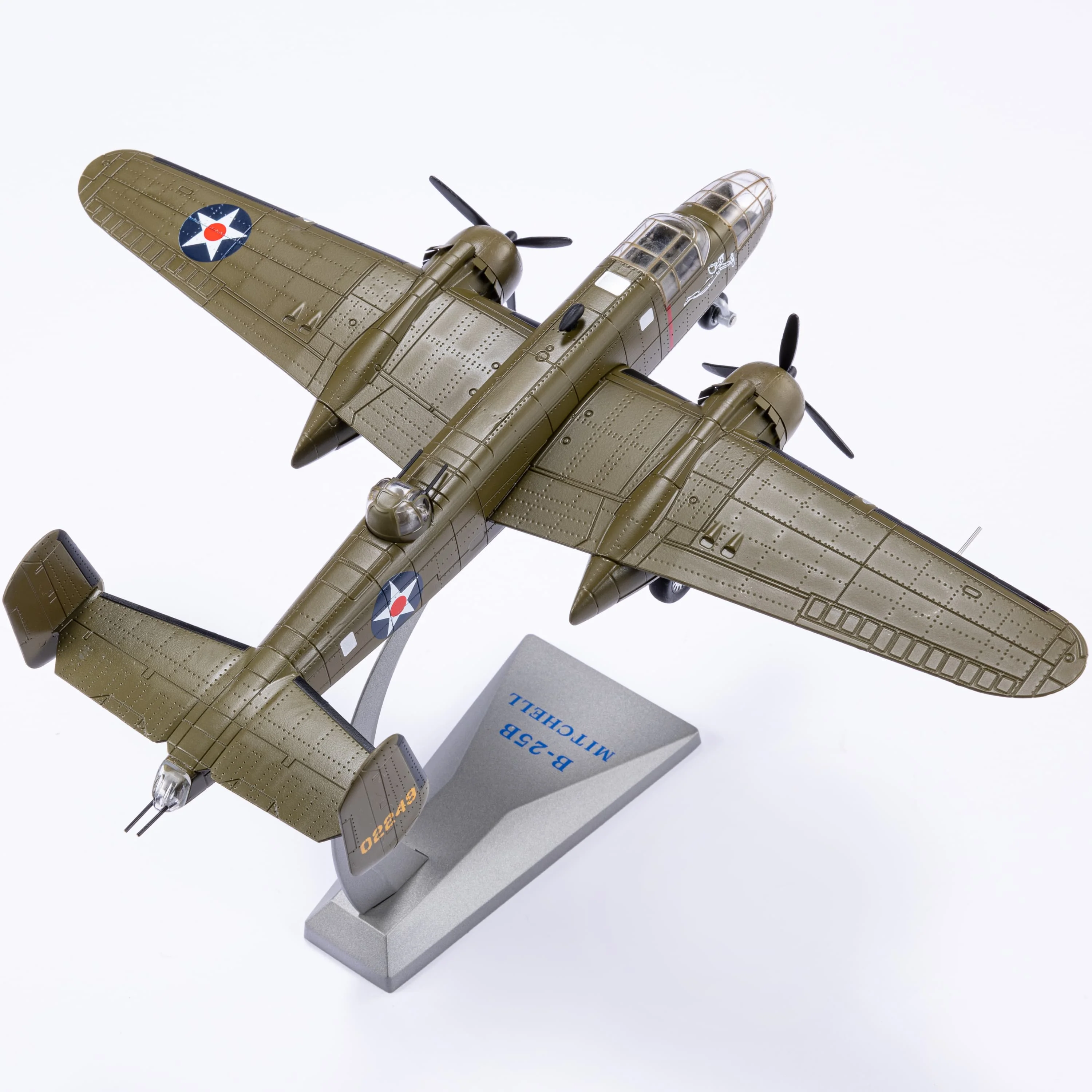 B25 1/72 Scale Model airplane (including base) Home decoration Creative Gifts & Present Ideas
