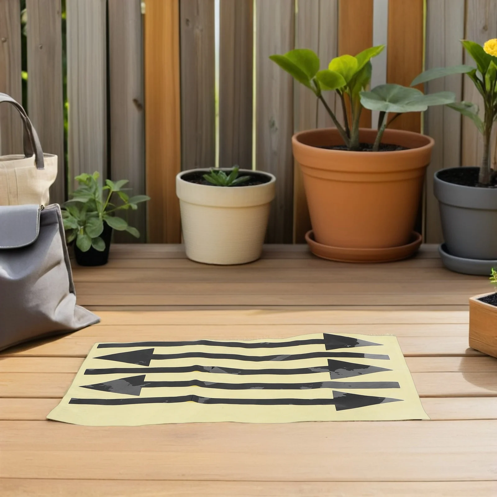 Pegatinas reflectantes de flecha para buzón, calcomanías direccionales autoadhesivas impermeables de alta visibilidad, marcadores de seguridad para exteriores, 5 uds.