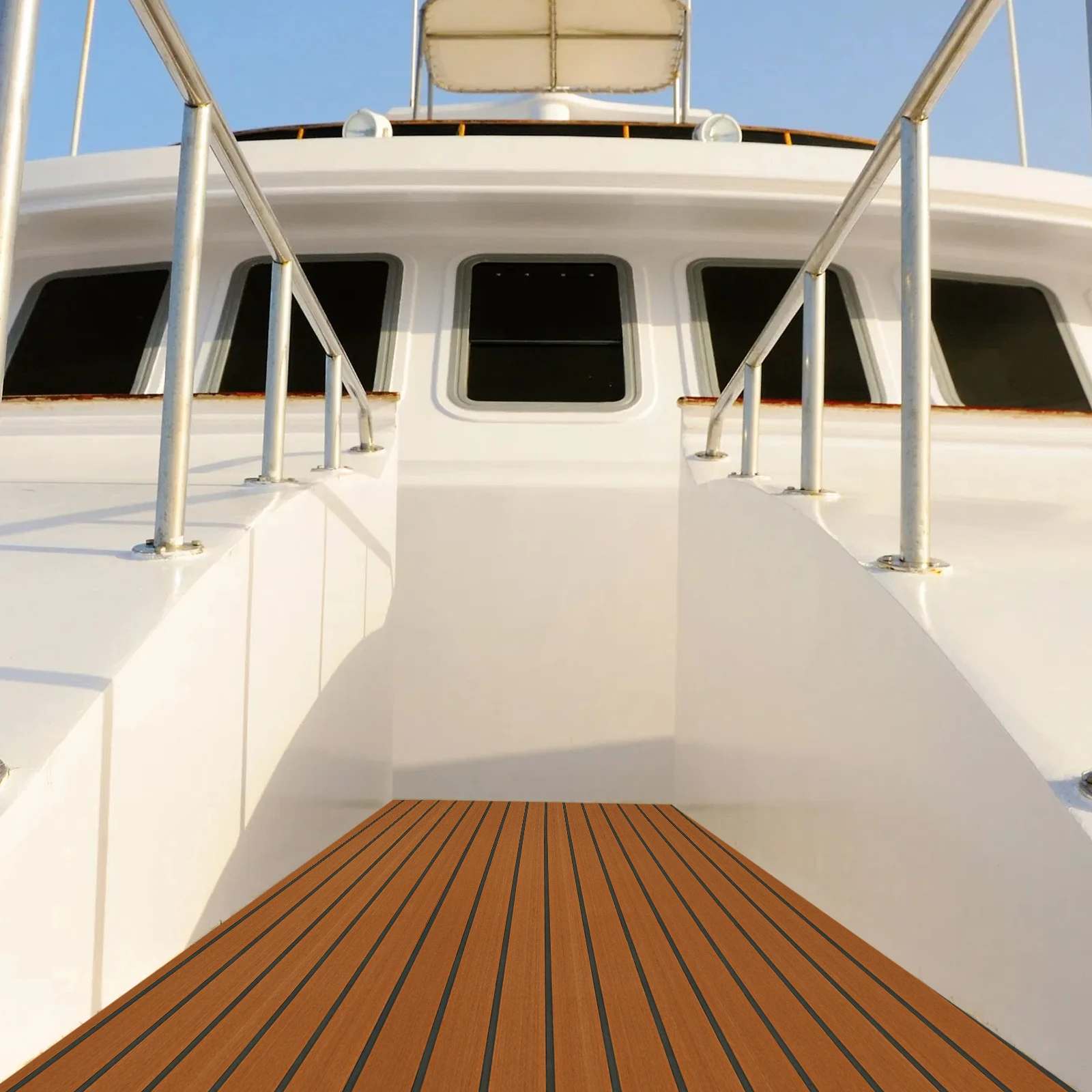 

Противоскользящий напольный коврик 240 см/49,5 дюйма Морской напольный коврик Коврик из пенопласта EVA для дома, лодки, морской пехоты