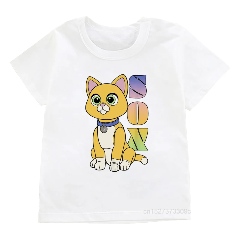 Kids Summer Tshirts Movie Show Sox Buzz Lightyear Graphic Print T-shirt For Boys/Girls Children Funny Kawaii Cat Clothes Tops