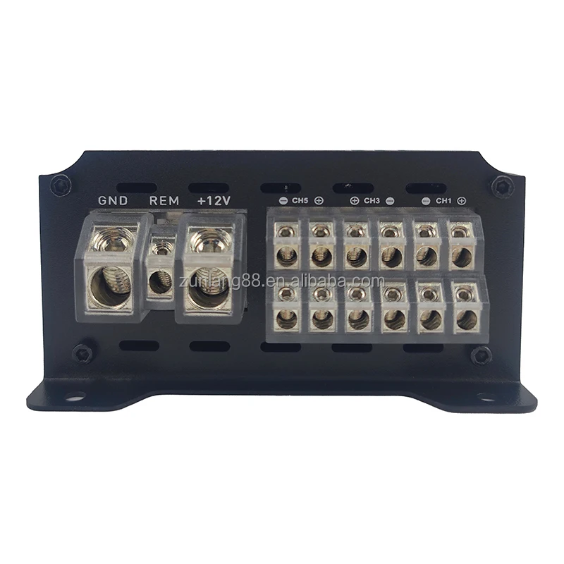 Amplificador universal para autos de 4 ohmios 110W*6 canales/2 ohmios 150W*6 canales 110-6D 6 canales de rango completo RMS 150W*6 canales, amplificadores de clase D para autos de 6 canales