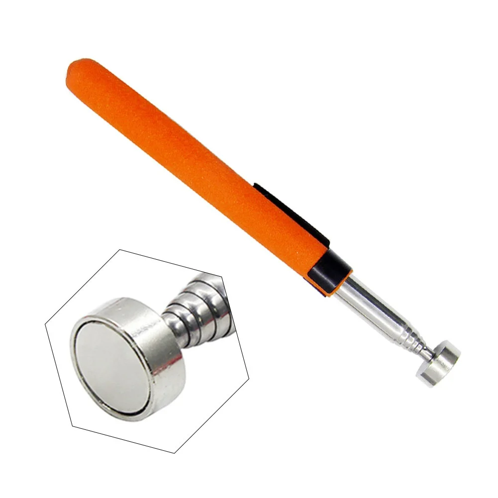 Telescoping Wand Magnetic Pickup Tool Easy Operate Exquisite Lightweight Multifunctional Screws Study Brand New