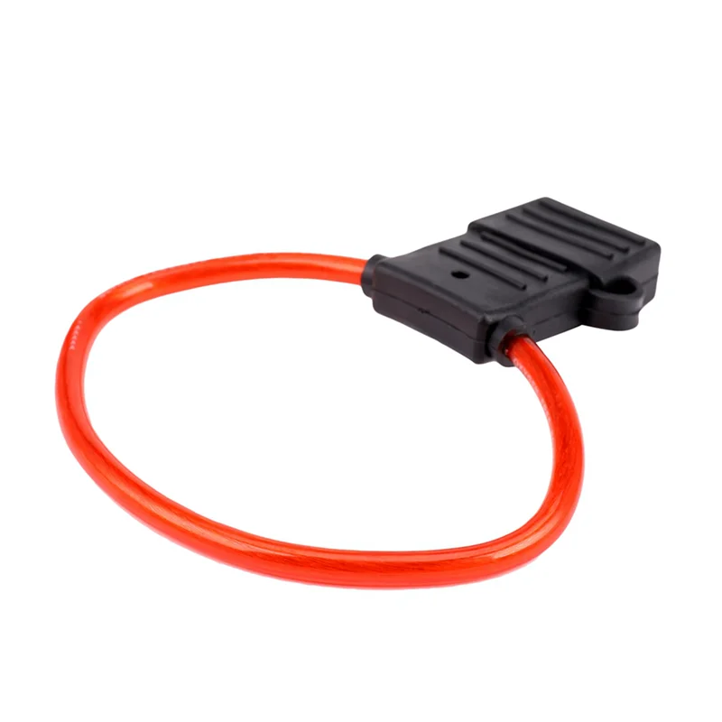 ABKN-10X 8 AWG Gauge MAXI Blade Fuse Holder Inline Wire 12-24V Volt Waterproof + 40A Fuse