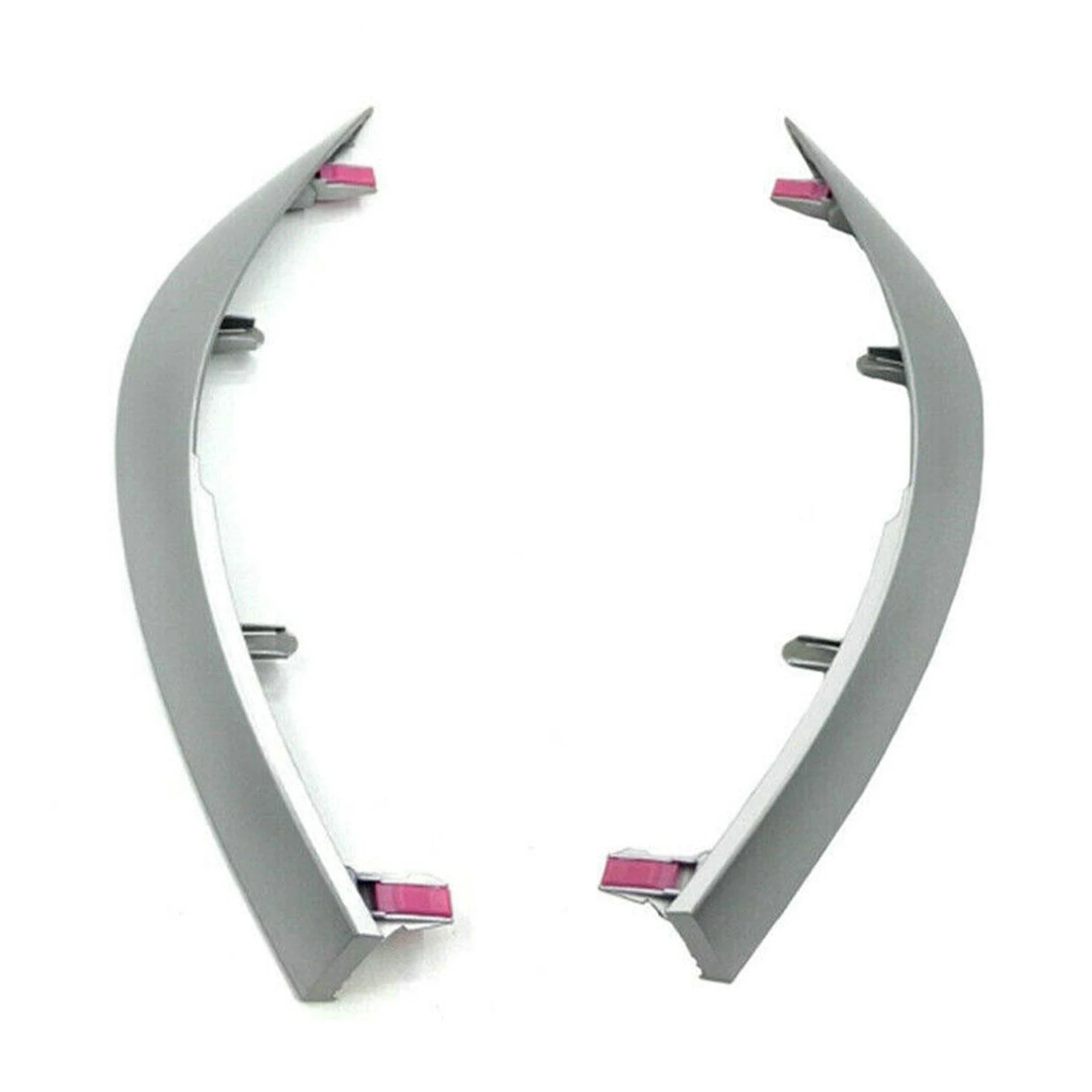 Tira de cubierta embellecedora para salpicadero de coche, accesorio para Toyota Corolla Altis 2009, 2010, 2011, 2012, 2013, estilo de Control Central, 2 piezas