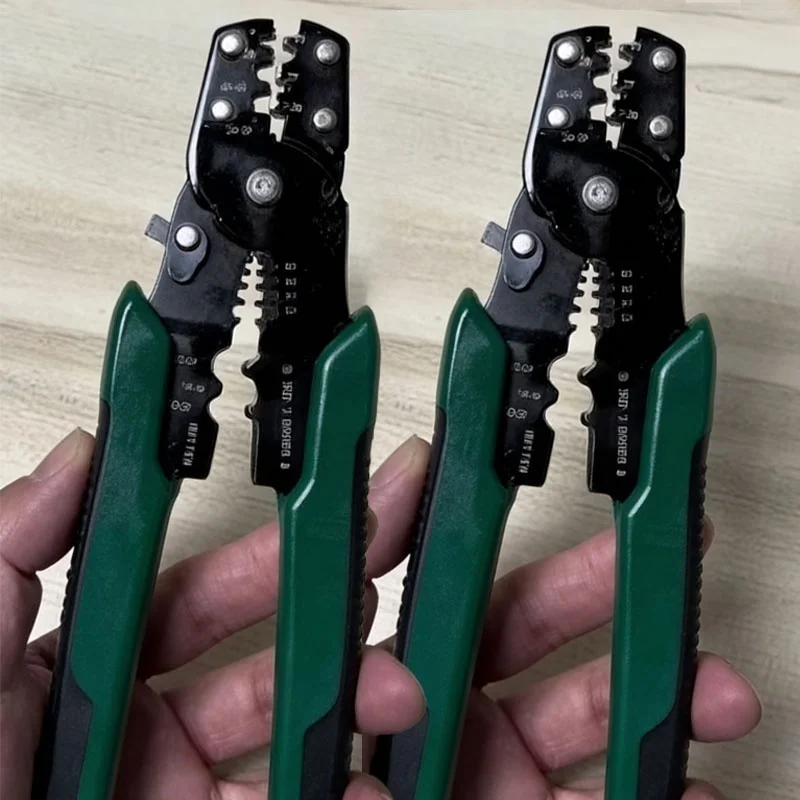 Multifunctional Crimping Pliers Wire Stripper Cutter Crimper 10-26AWG Crimping Tool Terminals Electrical Clamp Mini Tools