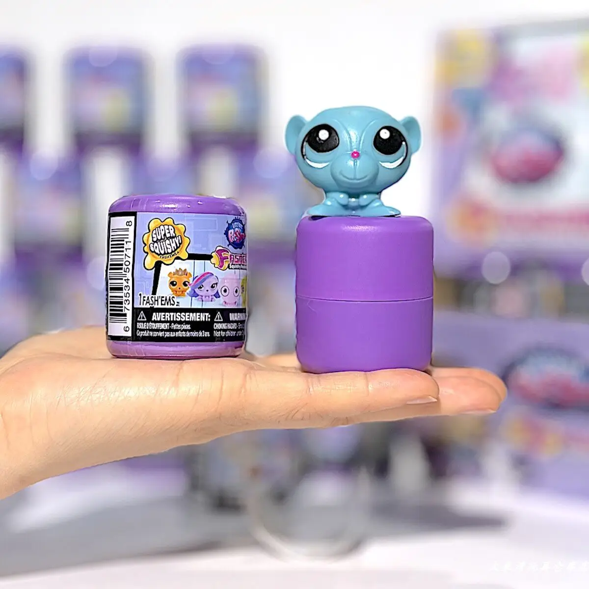 

Hasbro Littlest Pet Shop Fashems: Супермягкие коллекционные фигурки-сюрпризы в закрытой упаковке, игрушки-модели, аниме-фигурки, украшения