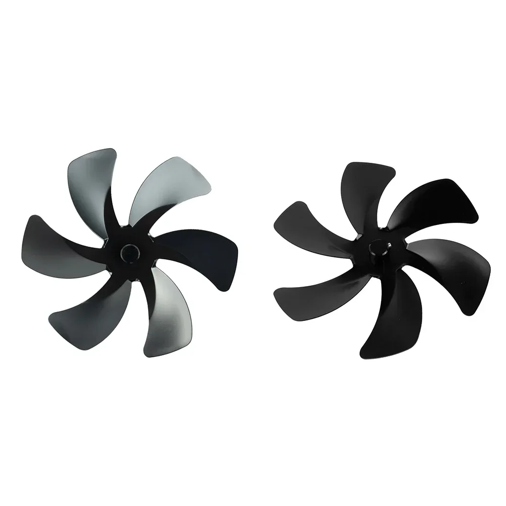 

Stoves Part Fan Baldes For Wood 1pcs Aluminum Alloy Fireplace Fan Heat Powered Burner Fan Blade Large Air Volume