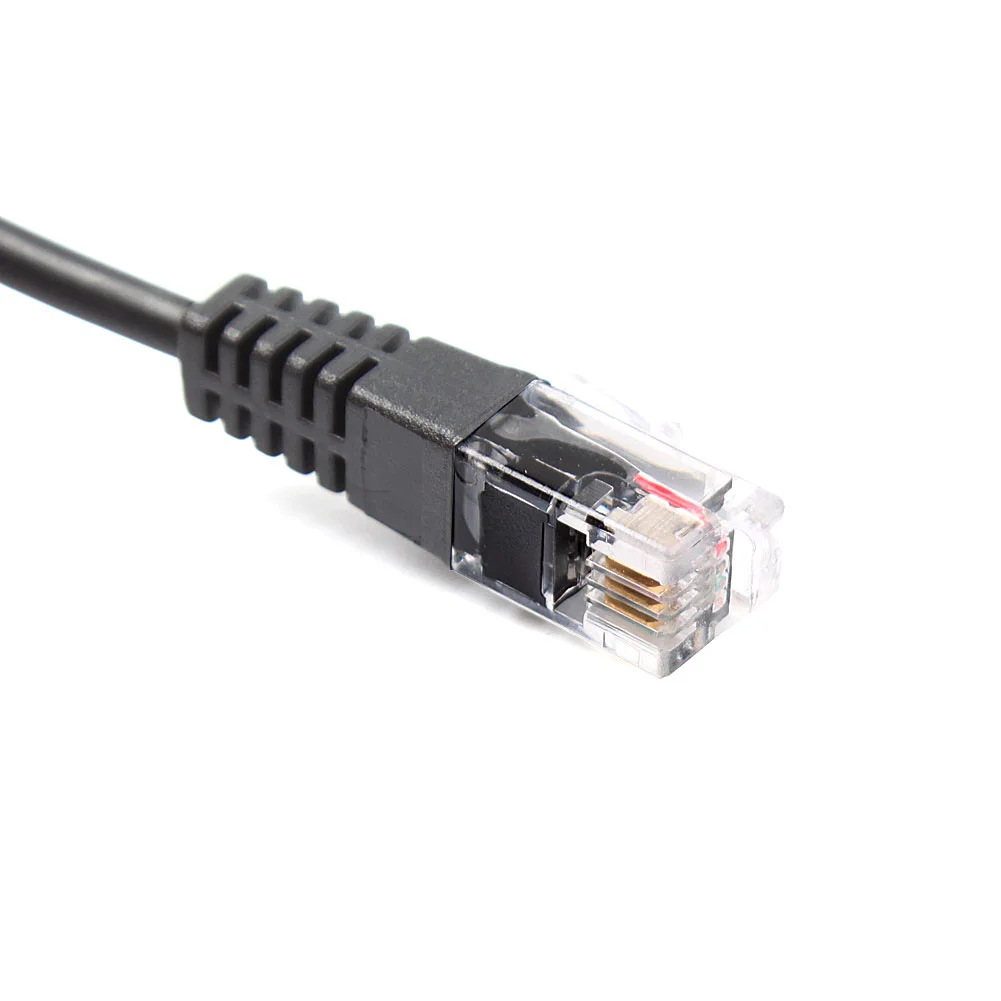 RJ11 zu Dual 3,5mm Kopfhörer Buchse Konverter Adapter Audio Kabel 20CM #73791 – Detail 3