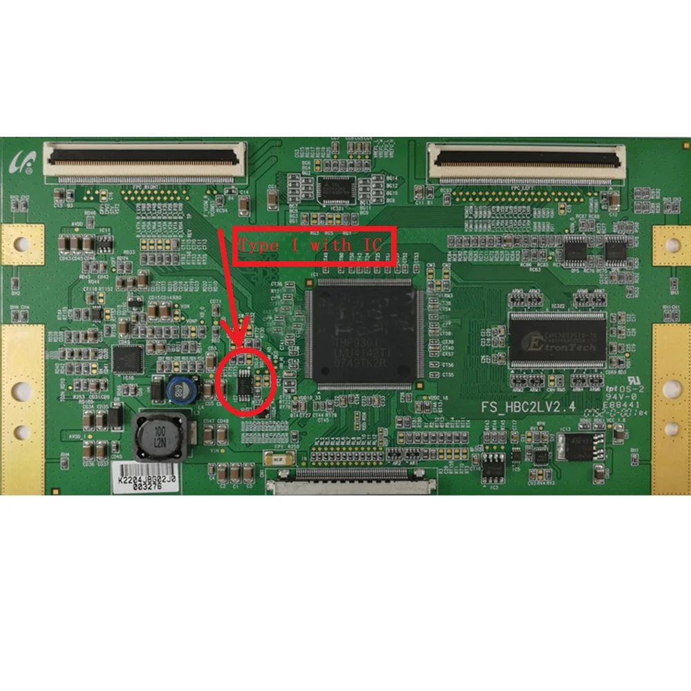 

FS_HBC2LV2.4 T-Con Board Replacement Board Tcon logic Board FS-HBC2LV2.4 for TV 32inch 40inch 46inch 52inch T-CON connect board