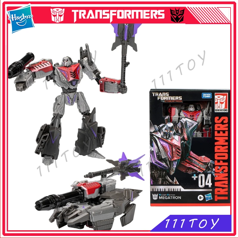 

In Stock Hasbro Transformers Classic Toys Gamer Edition 04 Voyager GE-04 Megatron Action Figure Robot Toy Collectibles Hobbies
