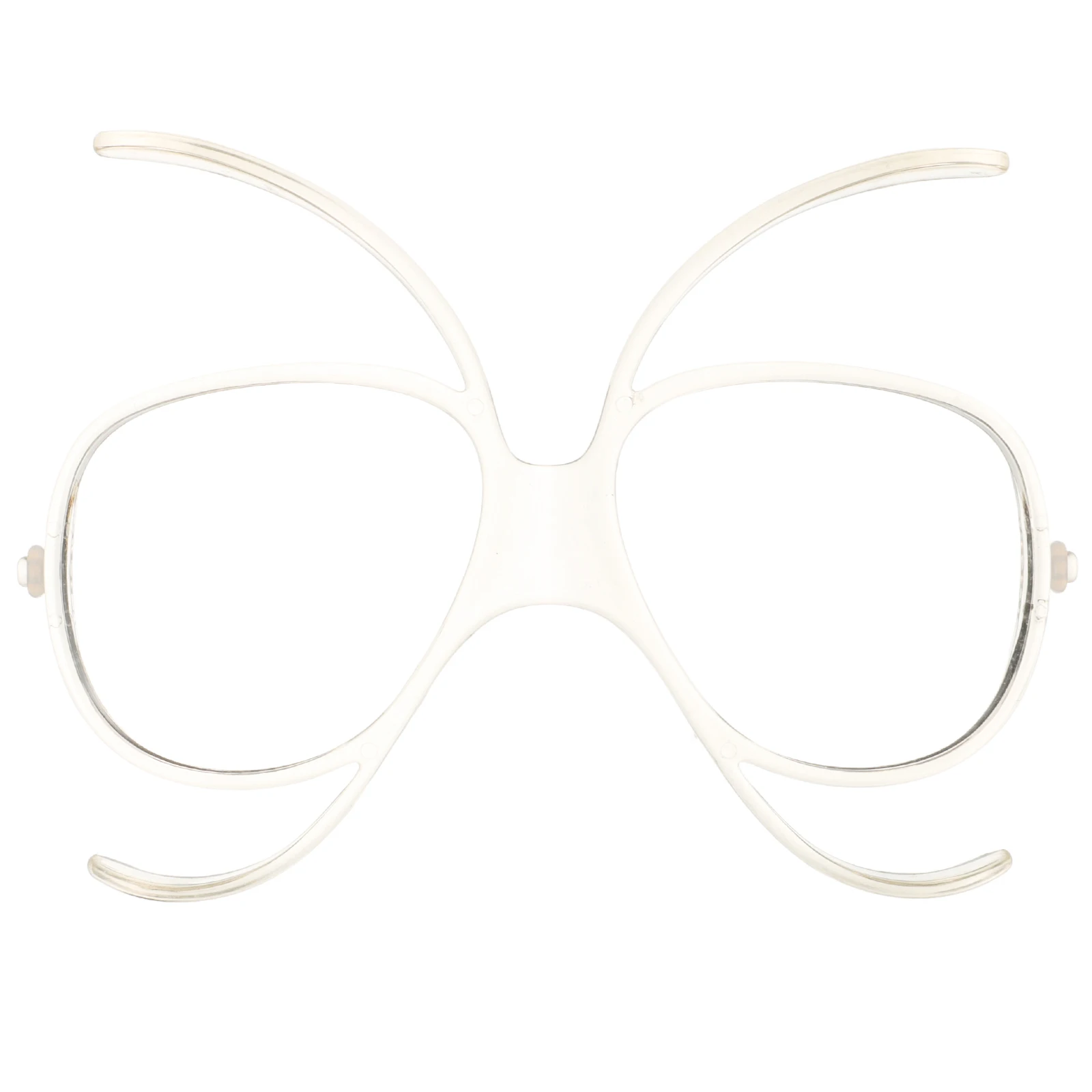 

Universal Size Ski Goggles Insert for Glasses Bendable Inner Frame Compatible with Most Snowboard Goggles Adjustable