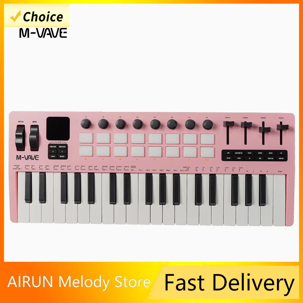 M-VAVE Pink SMK-37 …