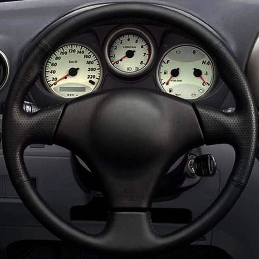 Customize DIY Micro Fiber Leather Car Steering Wheel Cover For Toyota RAV4 1998-2003 Corolla (US) 2003 Celica 1998-2005