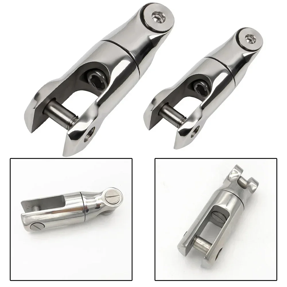 

316 Stainless Steel Boat Anchor Chain Swivel Connector Marine Boat 6-8mm10-12mm Rotating Connector Marine Hardware