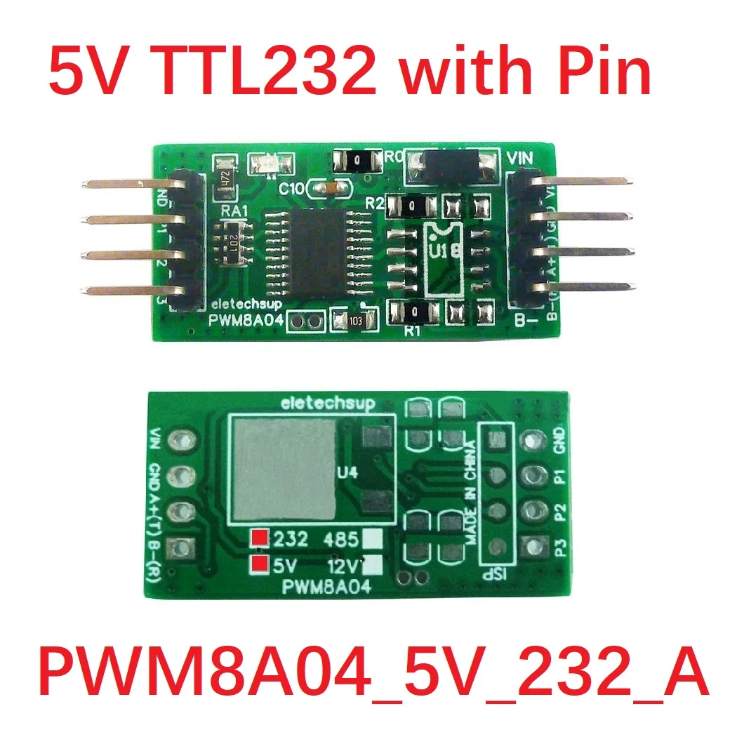 3Ch RS485 1Hz-20kHz Duty Cycle Frequency Adjustable PWM Square Wave Pulse Generator Modbus RTU for LED dimming Motor speed