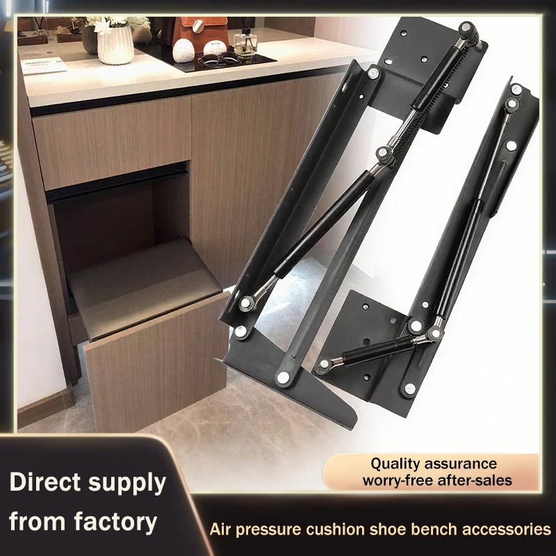 

Wall Mounted Folding Stool With Soft Close Mechanism Ultra Thin Hidden Design For Entryway Shoe Changing Space Saving Solution