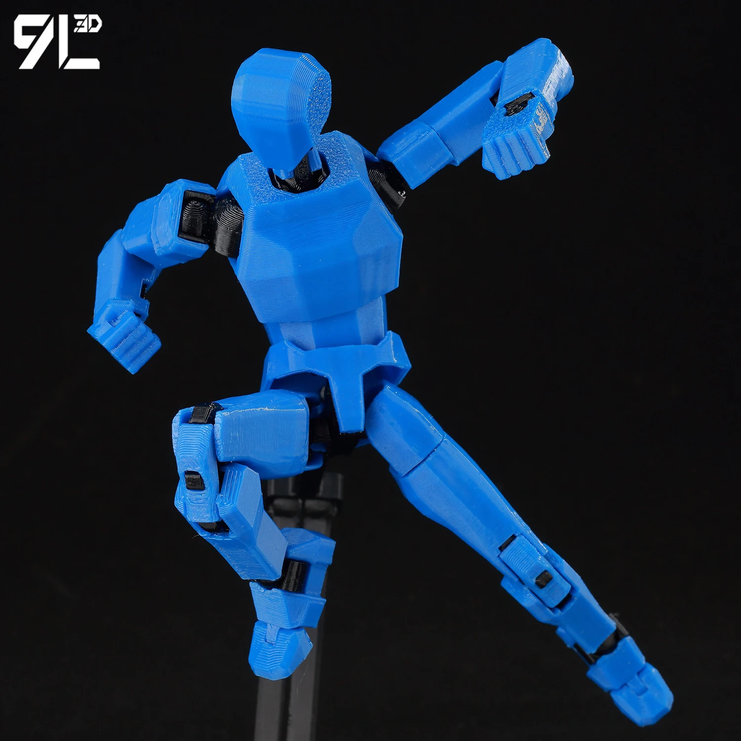 9L3D imprimé Lucky13 T13 jeux pour étudiants Robot bureau spectacle avec bricolage assemblage amusant cadeau d'anniversaire corps complet mobile adultes affichage