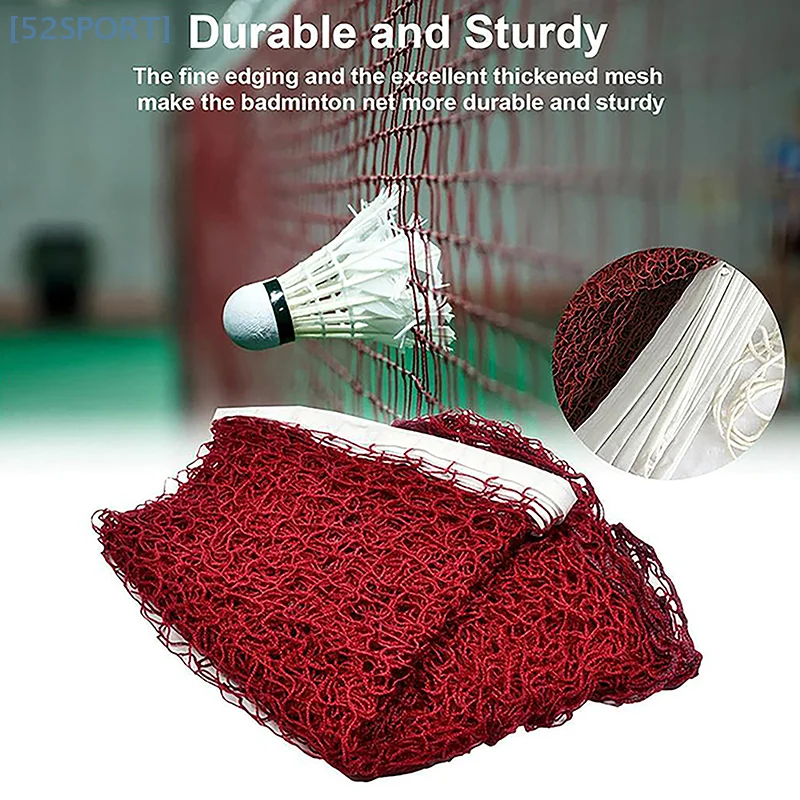 Portable Badminton Net Sports Practice Recreation Fitness Activities Competition With Standard Ball Net 1 Pc