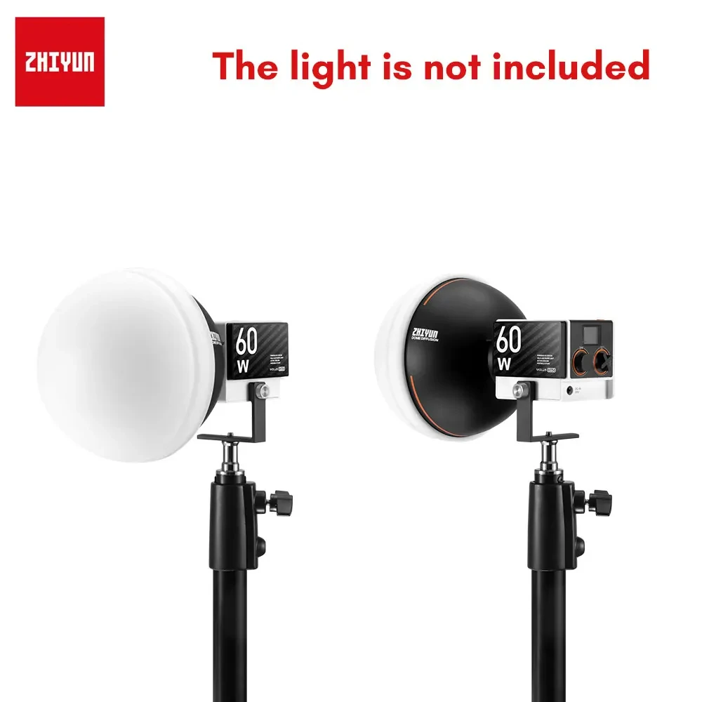 ZHIYUN Diffusion Dome EX1H03 for ZHIYUN Molus G60 X100 COB Video Light Sofeball ZY Mount Diffuser ball Accessories