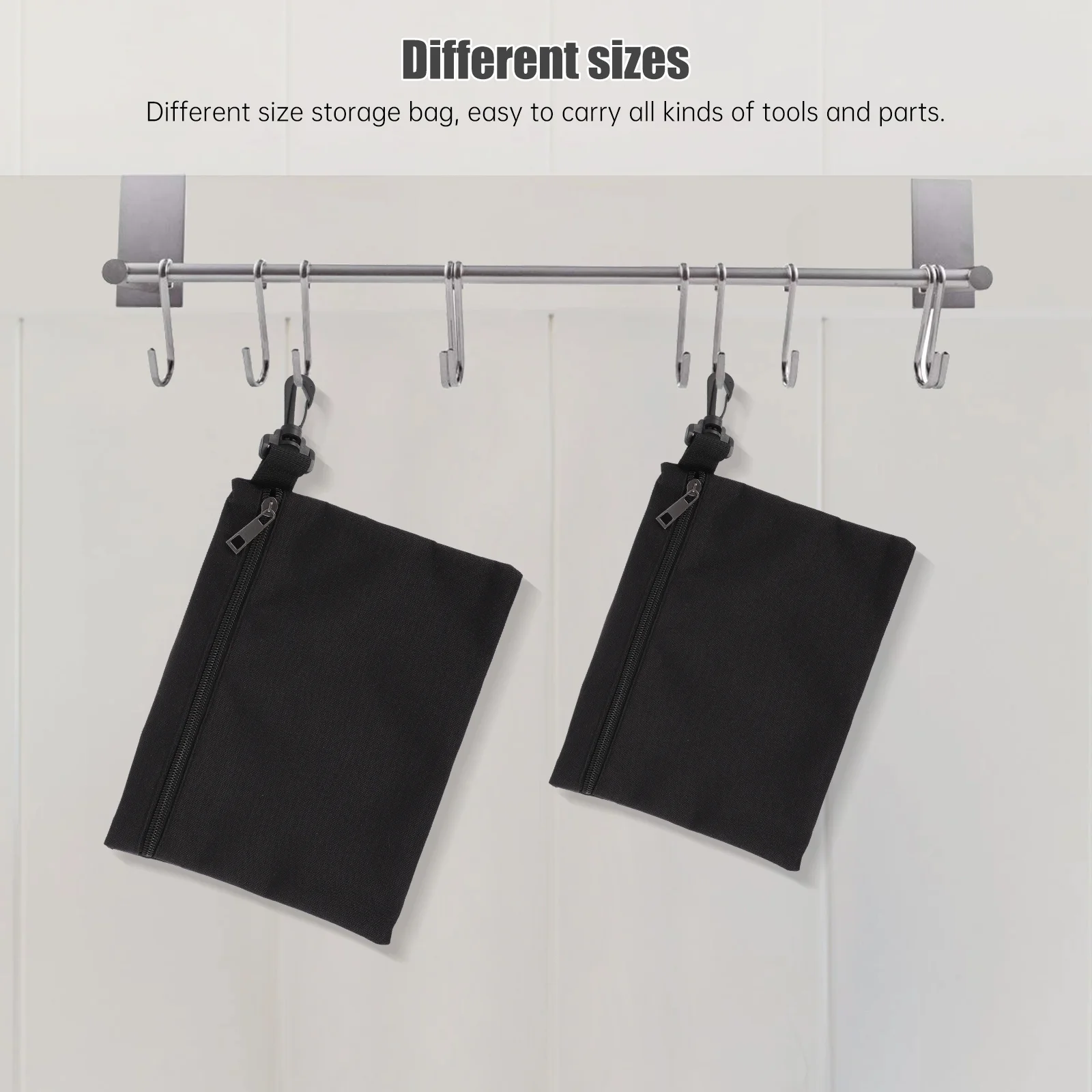 3 قطع حقيبة أدوات مقاومة للماء، مادة أكسفورد شديدة التحمل، منظم أدوات محمولة مقاومة للأوساخ للاستخدام اليومي، معدن إبداعي