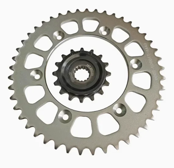 Front Sprocket and Pinion/lock washer/6pcs Sprocket Rubber/Chain Protector suit CF800MT/MT800