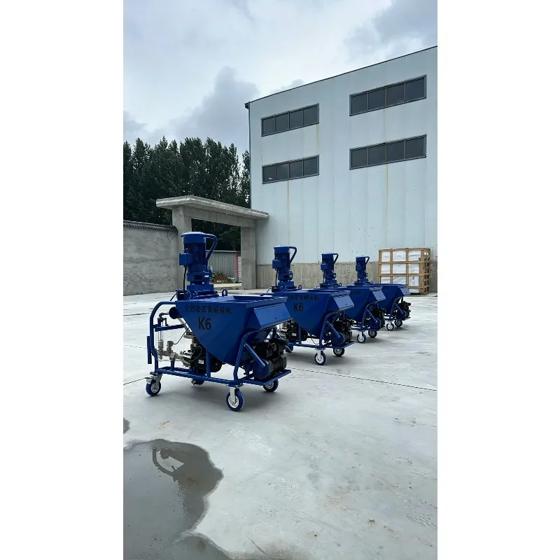 High Quality Gypsum Plaster Sprayer Plastering Machine Plaster Station Engine/Motor 220V/380V 8KW Rendering machine for gypsum