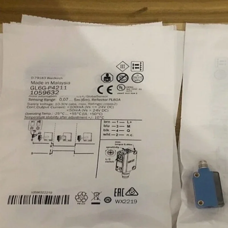 

Brand New Original GL6G-P4211 N1211 P1211S83 P6211 Proximity switch Fast delivery