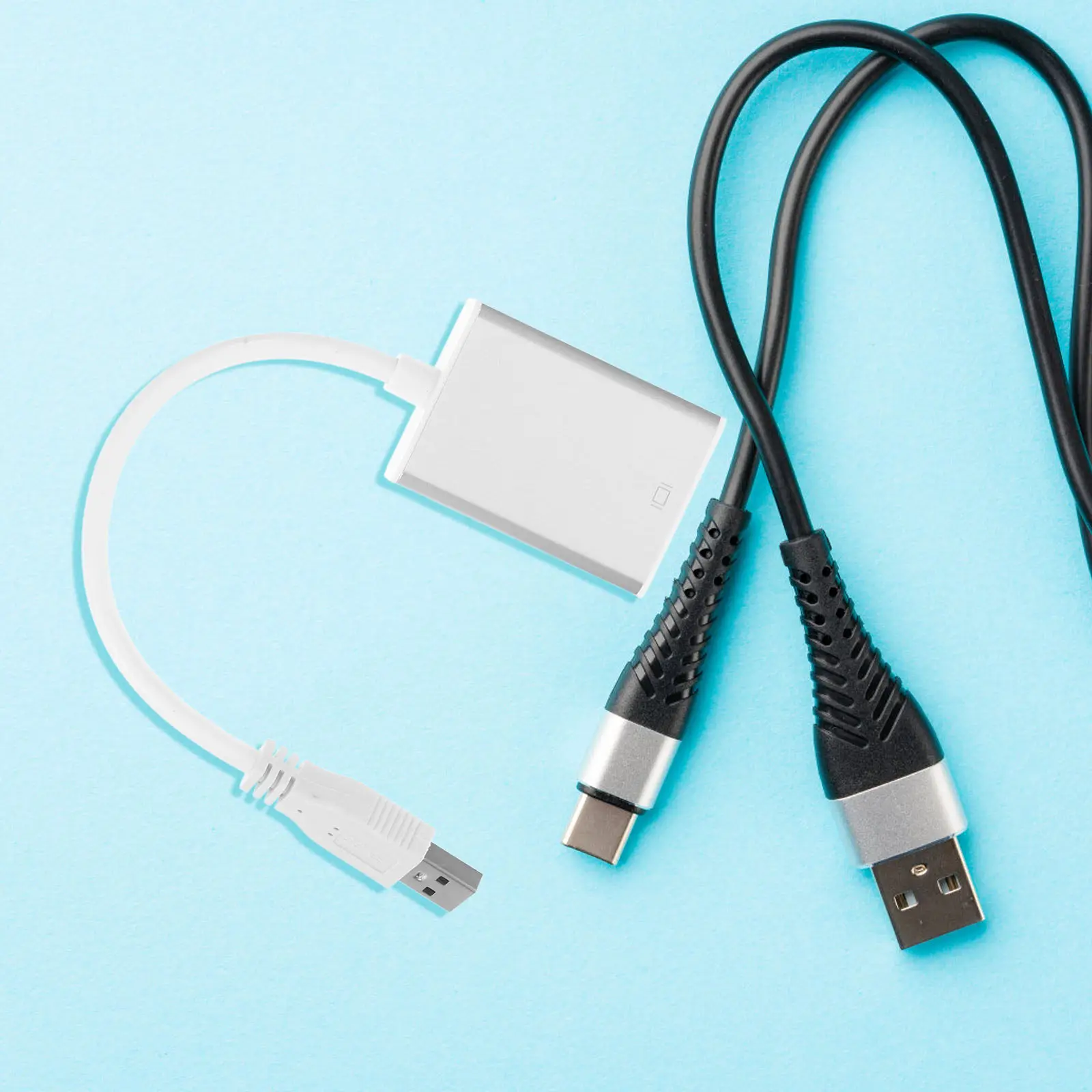 

Usb3.0 to 1080P External Graphics Adapter Cable for Pc Laptop Hdtv Projector Support Multiple Screens Audio Video Output