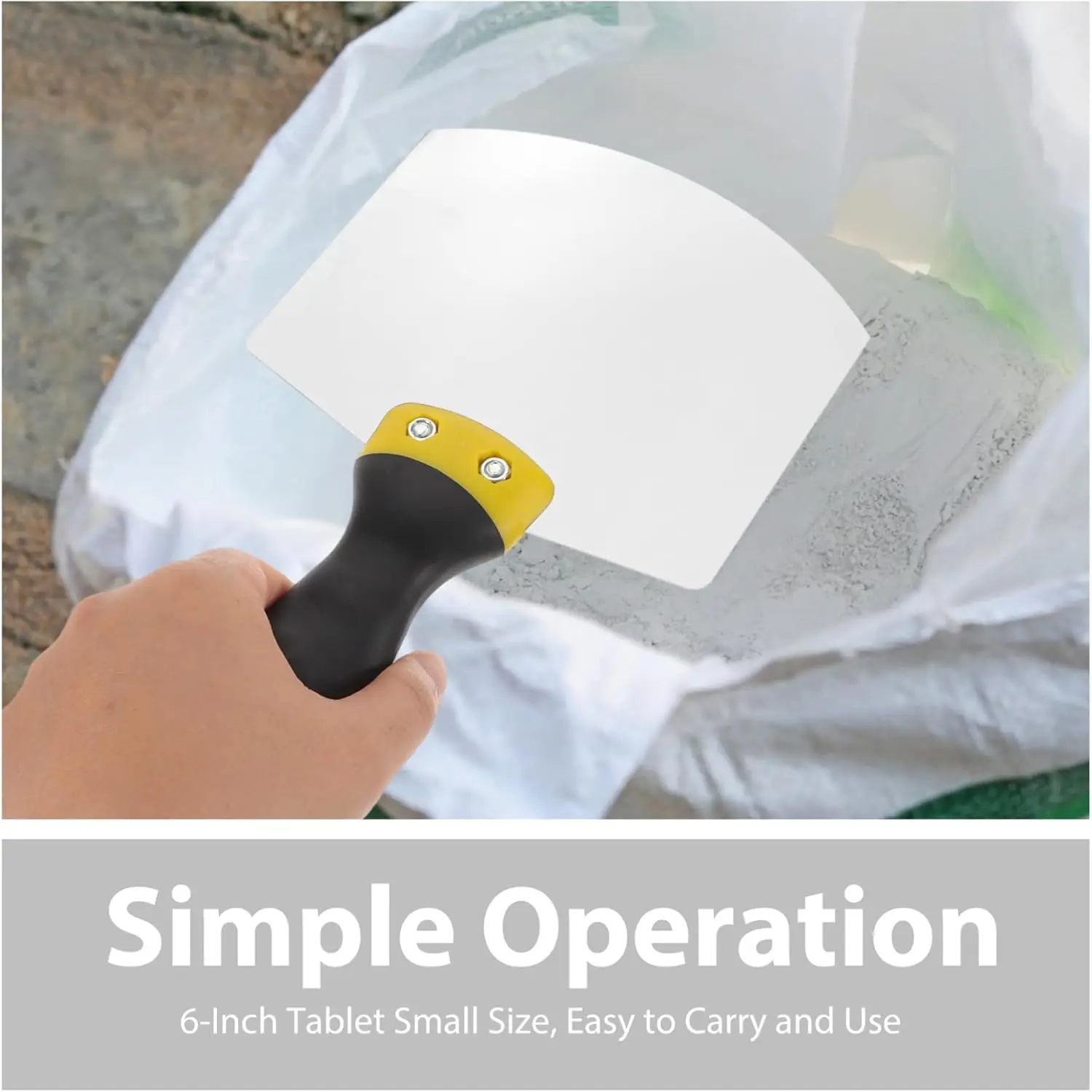 Stainless Steel Putty Knife Wall Paint Plaster Trowel Arc Ash Shovel Paint Feed Filling Scraper Blade Spatula Construction Tools