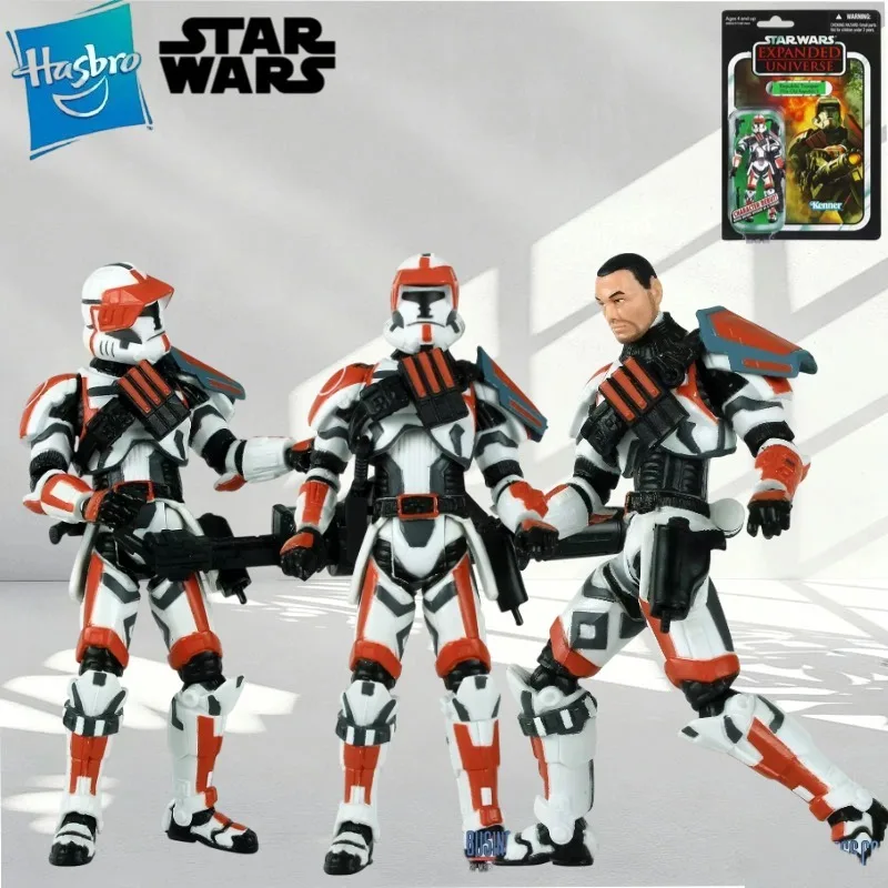 

Genuine Hasbro Star Wars Republic Trooper The Old Republic Expanded Universe 3.75" Kenner Vintage Action Figure in Stock