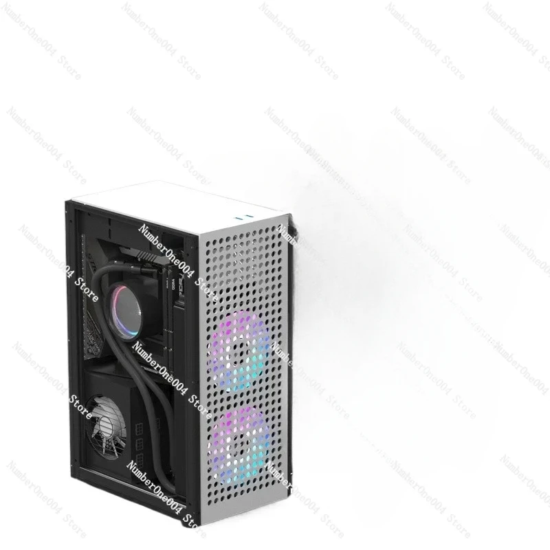 Applicable to PC A4 Sfx240 integrated water-cooled, mini Itx transparent case