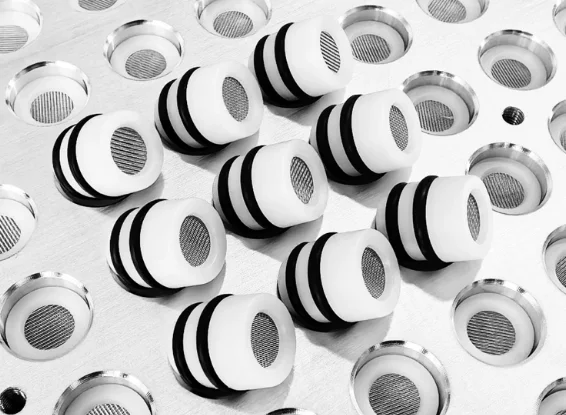 Vacuum suction cup valve core CNC self-made multi-point suction cup accessories logic valve integrated one-way check valve