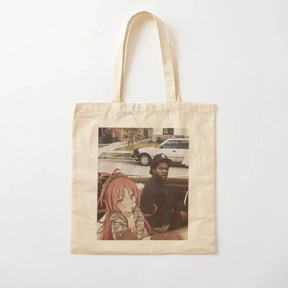 

Waifuz n the Hood feat Kyoko Sakura Tote Bag Canvas bag Shopper bag Lady