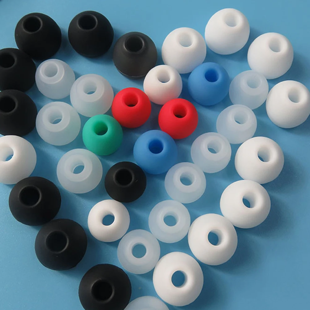 

50 Pcs Earphone Cover Wireless Accessory Headphone Case Invisible Earbuds