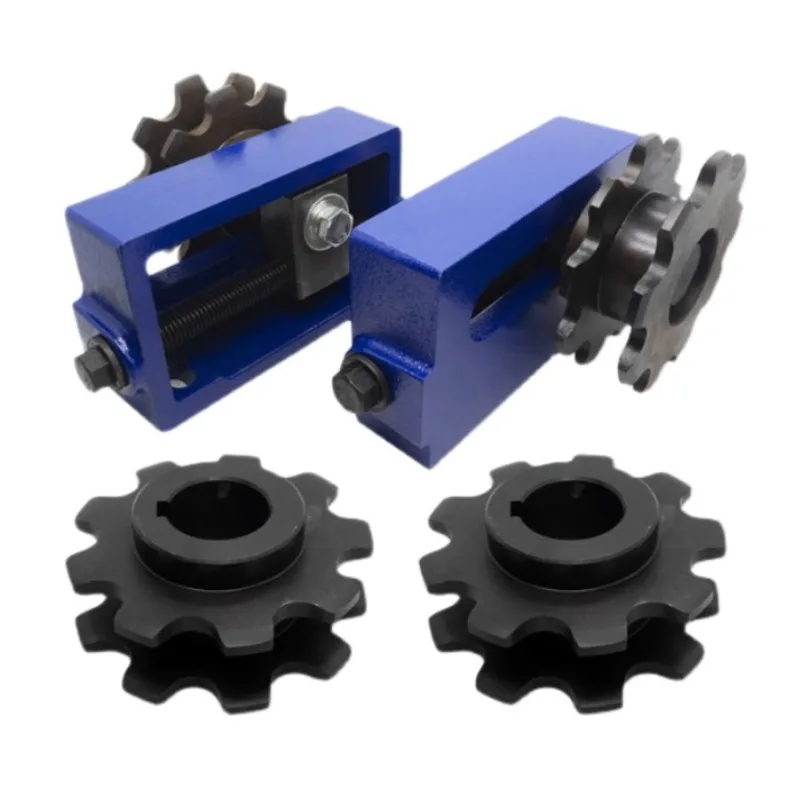 2.5/3 배 속도 주철 장력 시트 거리 체인 트랙 조립 라인 이중 속도 체인 9 치아 38.1 피치