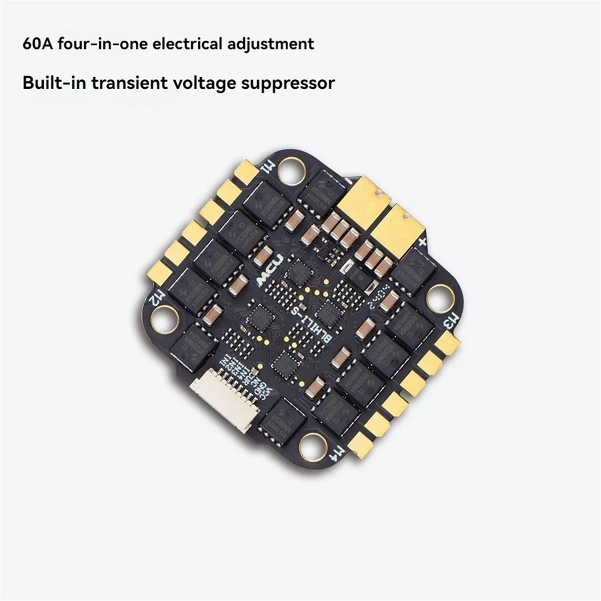 F7 FC&ESC FPV Stack F722 Контроллер полета 60A 4 в 1 ESC для модели FPV Freestyle Drone