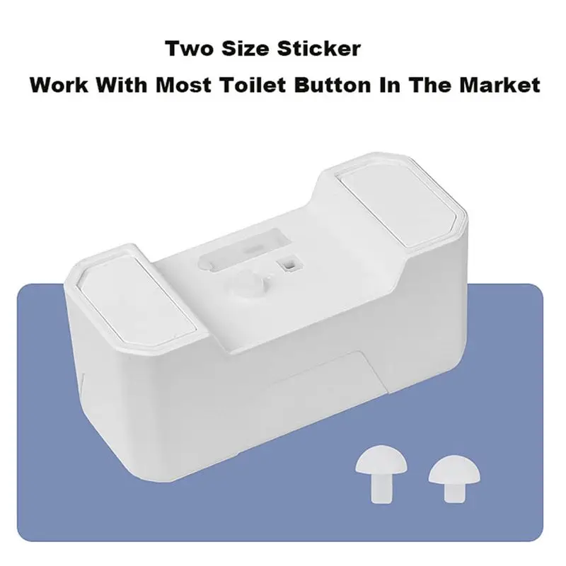 AT29-2X Automatic Toilet Flush Button Toilet Smart Sensor Flusher Externalinfrared Rechargeable Smart Toilet Flushing Sensor