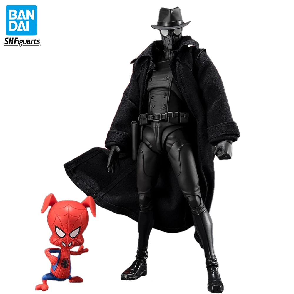 

BANDAI S.H.Figuarts Spider-Man Noir & Spider-Ham (Spider-Man: Across the Spider-Verse) Exclusive 17.5cm Action Figure Model Toys