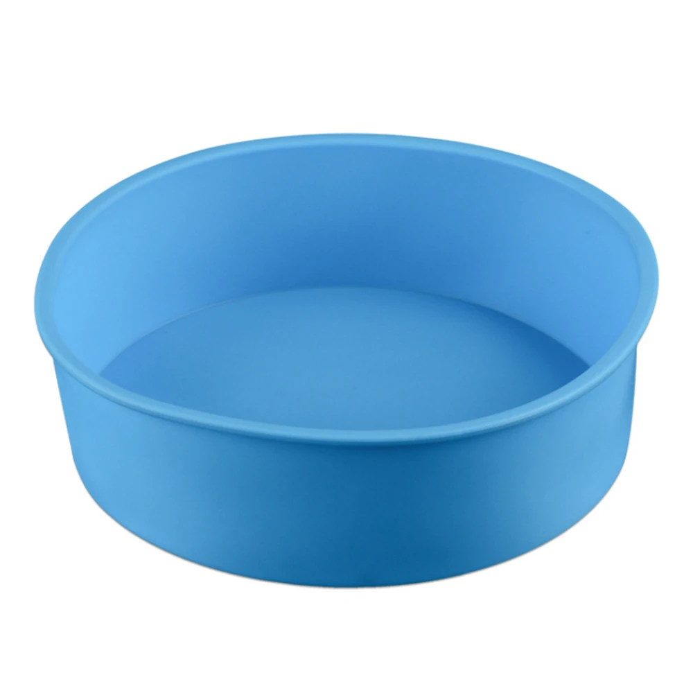 6inch Silicone Cake Mold Tray Pans Round Baking Mold Kitchen Silicone Nonstick Baking Pans Reusable Cake Pans Bakingt Tools