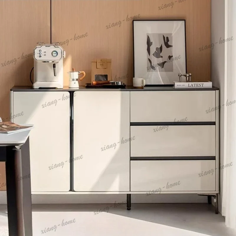 FG Modern simple side cabinet Storage locker living room cabinets display cabinet drawer type storage Armoire Home Furniture