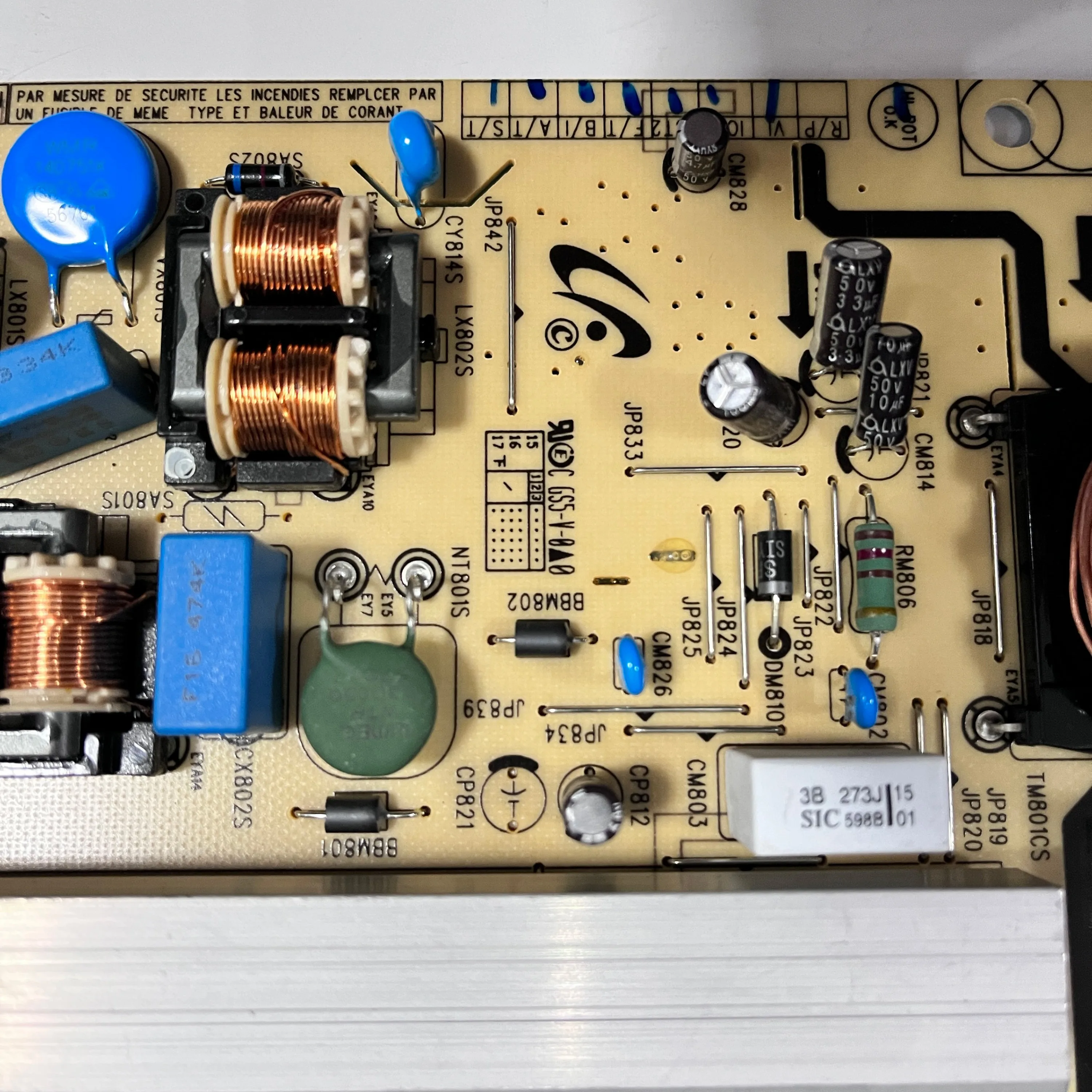 Genuine TV Power Board, adequado para modelos de TV LCD UN55H6350AF UN55H6300AF UN55H6400AF BN4400704K BN4400704A TV, BN44-00704K, Novo