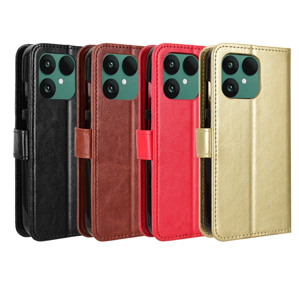 

Auroras For Fairphone 6 Flip Case Card Pocket Wallet Magnetic Leather Back Cover For Fairphone 6 Shell