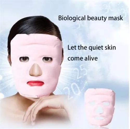 

Women Gel Face Mask Hot Cold Facial Mask Tourmaline Facial Treatments Soothing Massage Reusable Beauty Masks Ice Pack Face Care