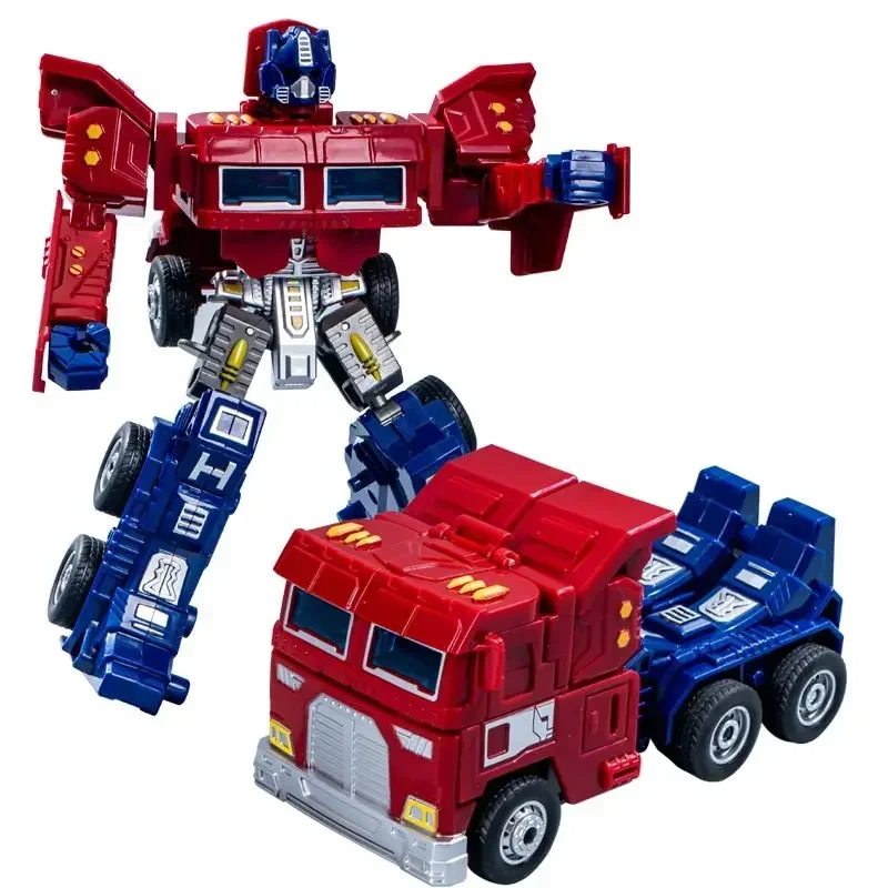 Transformers Optimus Prime Warrior Truck Car modello trasformabile giocattolo per bambini Boy Transform Robot Holiday Gift Collection