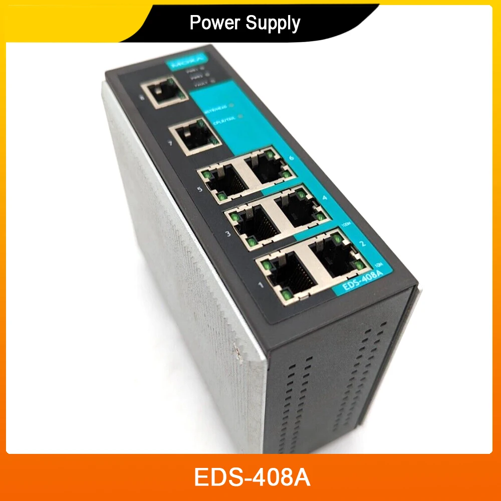 

For MOXA EDS-408A Managed Industrial Ethernet Switch