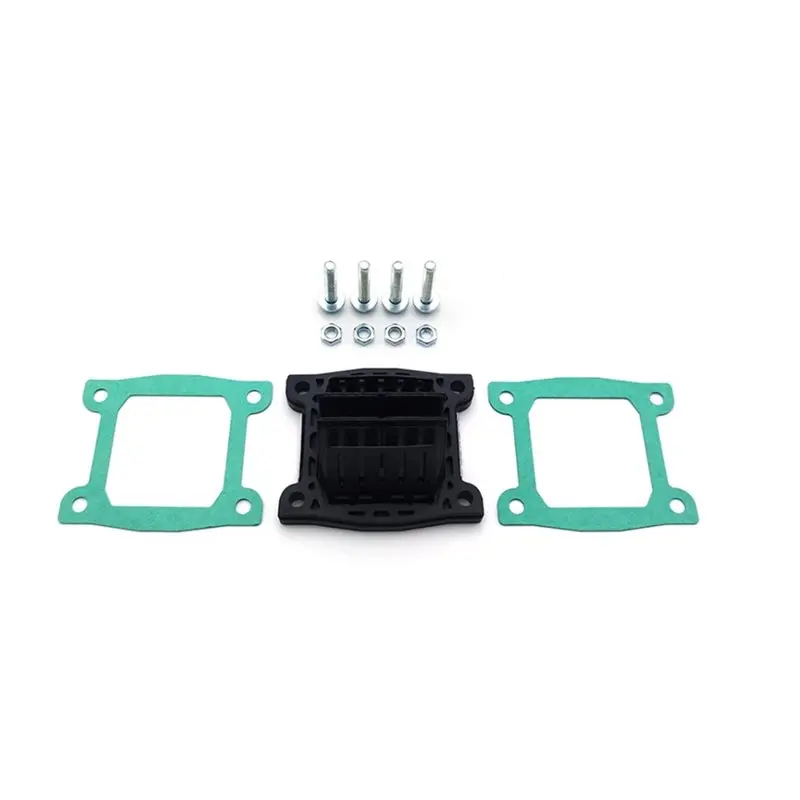 ABOK-Air System Parts Intake Reed Valve Carbon Fiber And Gasket Assy For DT200 DT230 Blaster Bike ATV Motorcycle