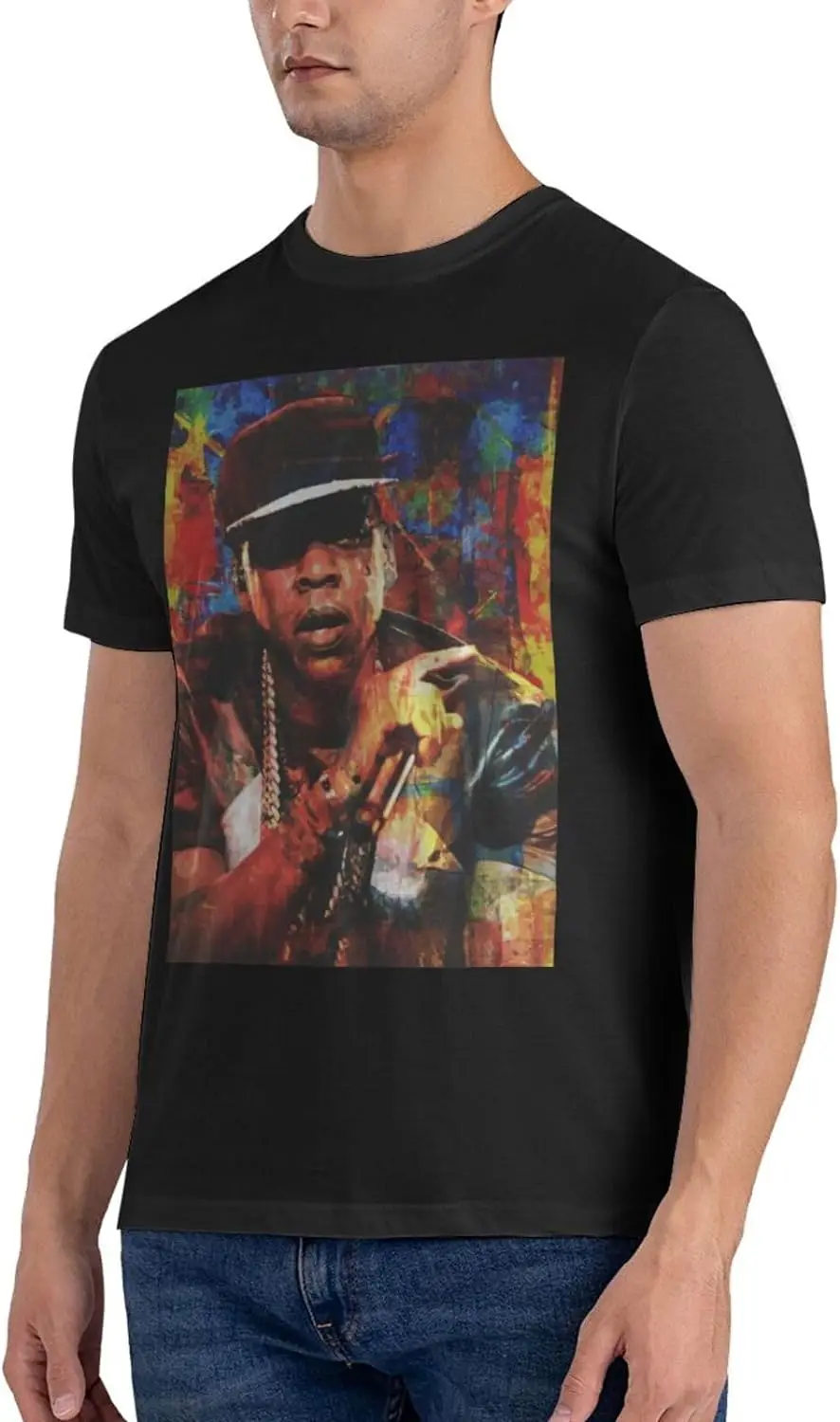 Men's t-Shirt Comfy Short Sleeve T Shirt Fashion Popular Summer Cotton for Leisure Sports Top