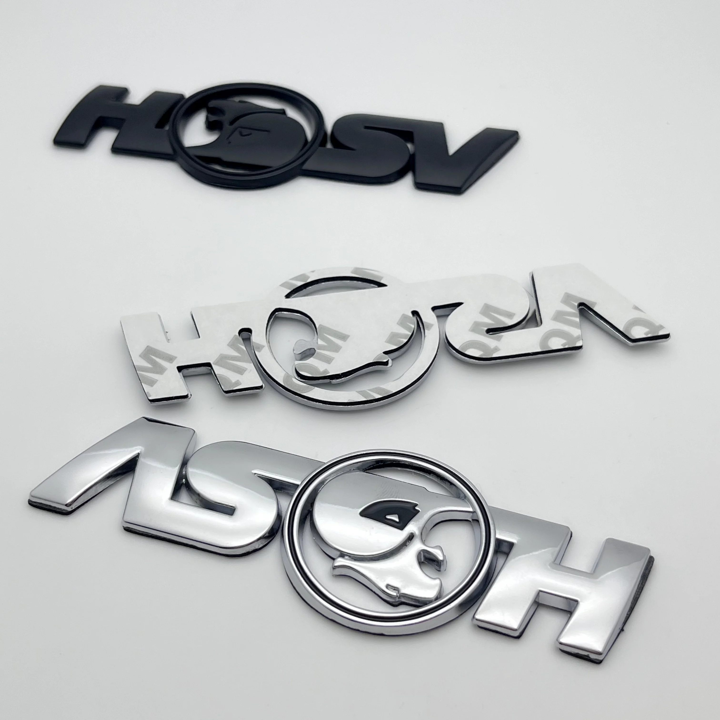

1Pcs 3D HSV Metal Lion Head Black/Silver Sticker For Buick Regal KaityuK Boulevard Holden Lion Refit Rear Tail Trunk Accessories