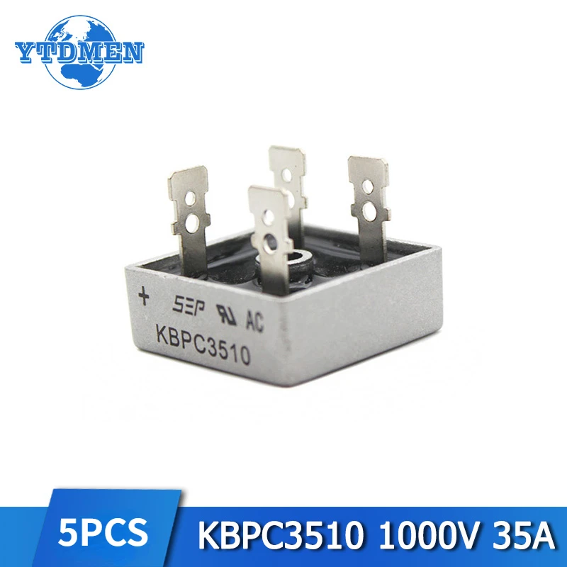 5pcs/lot Rectifiers Diode Bridge Rectifier KBPC5010 KBPC3510 KBPC2510 KBPC1010 KBPC1510 GBJ1510 GBJ2510 GBJ3510 GBU1510 GBU3510