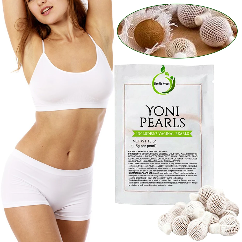 7pcs/Bag Yoni Pearls,For PH Balance Body Care Capsules Skin Firming,Deeply Nourishes Skin From Within For Youthful-Glow
